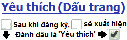 Đánh dấu căn hộ là yêu thích